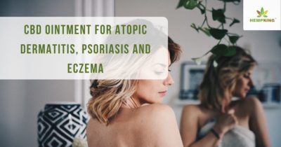 CBD ointment for atopic dermatitis, psoriasis and eczema