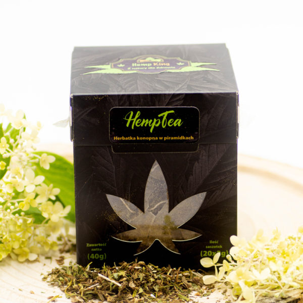 hemp tea pyramids