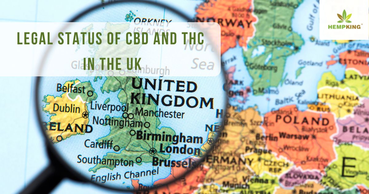 Legal status of CBD and THC in the UK