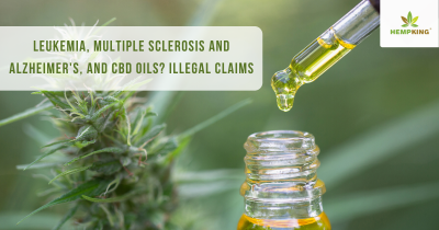 Leukemia, multiple sclerosis and Alzheimer's, and CBD oils Illegal claims