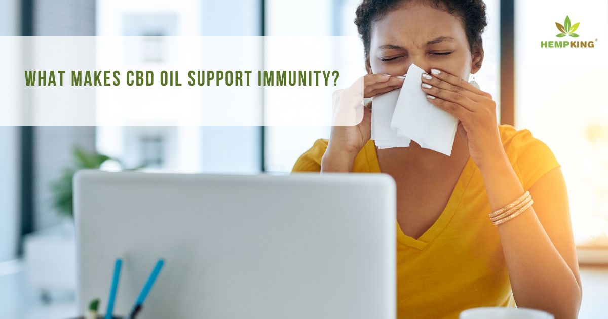 Why CBD oil supports immunity