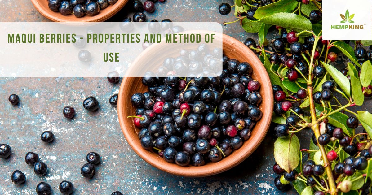 properties and method of use of Maqui berries