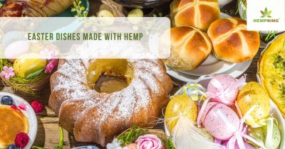 Easter dishes made from hemp