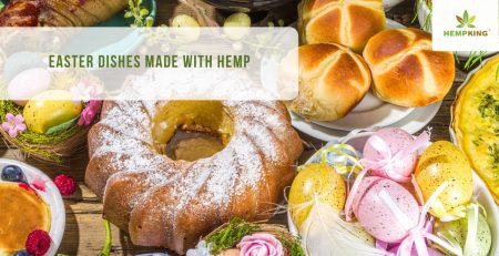Easter dishes made from hemp