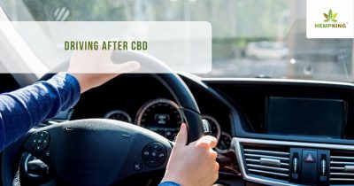 Can you drive after CBD