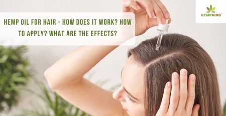 Hemp oil for hair - how does it work What are the effects How to apply