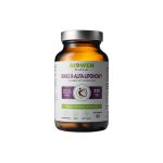 BIowen Alpha-Lipoic Acid dietary supplement in capsules, with black elderberry and chokeberry, supporting immunity and metabolism, 330 mg, 60 capsules.