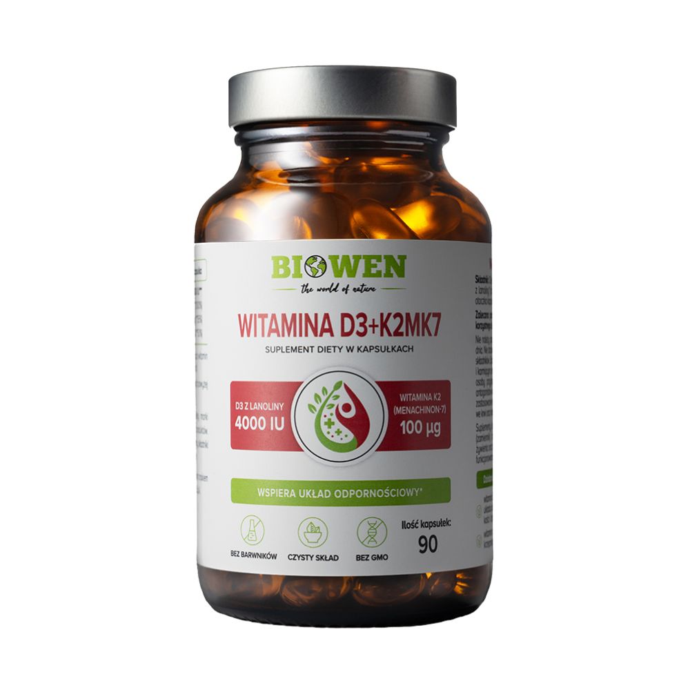 Vitamin D3+K2 Biowen