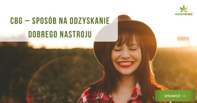 CBG – sposób na odzyskanie dobrego nastroju