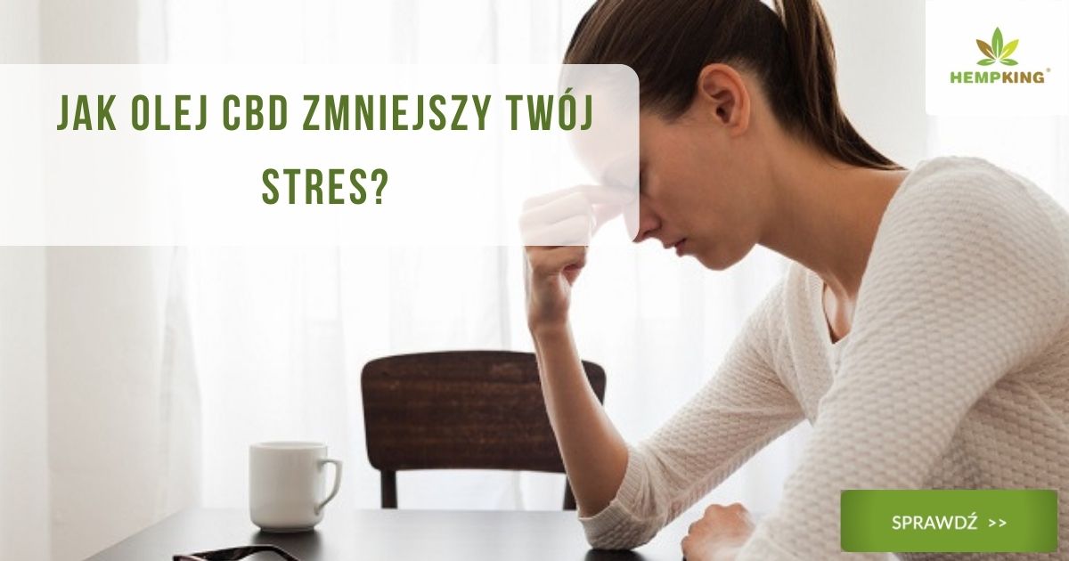 CBD i stres. Jak olej CBD zmniejszy Twój stres_