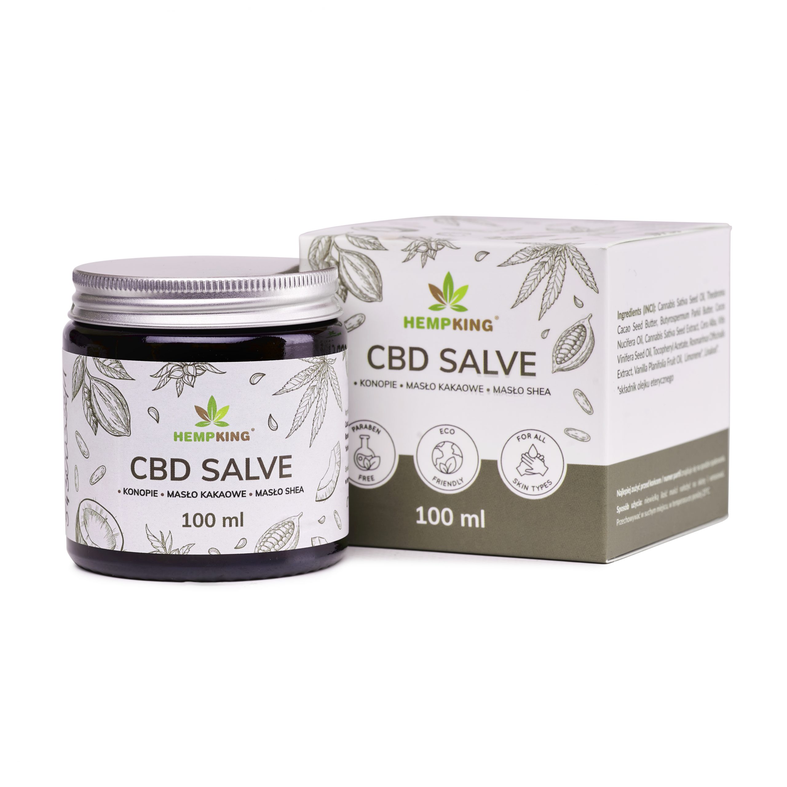 Maść CBD Salve 100 ml HempKing