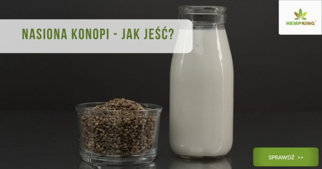 jak jeść nasiona konopi