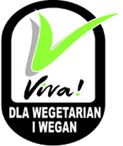 odznaka viva! dla wegetarian i wegan