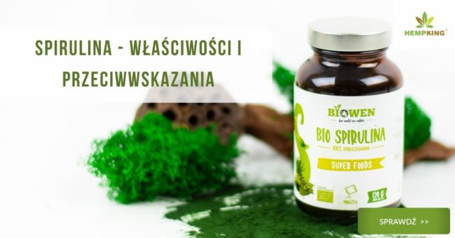 właściowści spiruliny