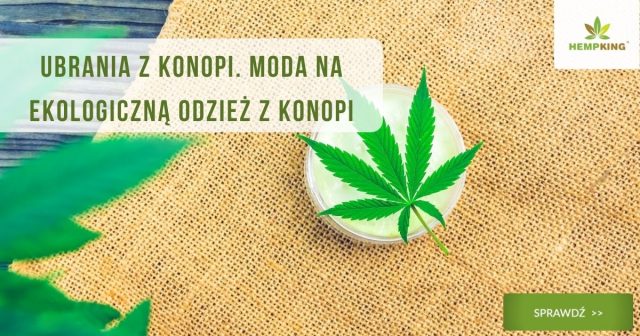 ubrania z konopi