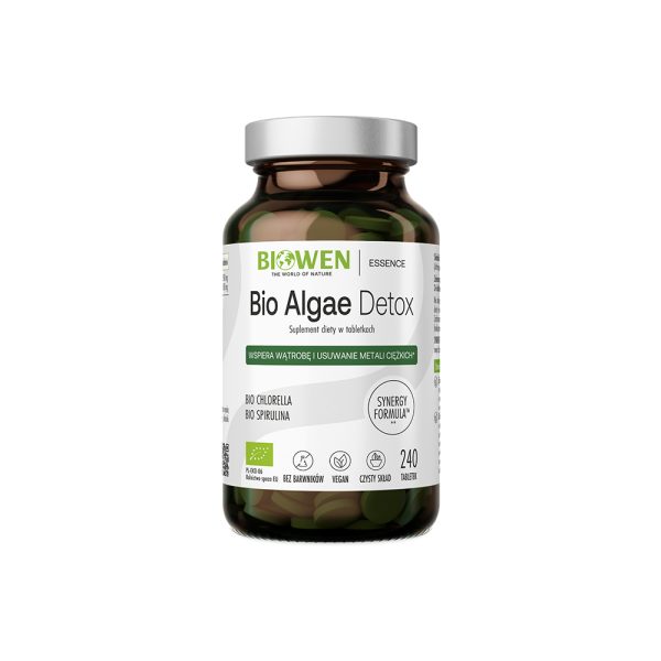 BIO Algae Detox - 500 mg - 240 tabletek Biowen