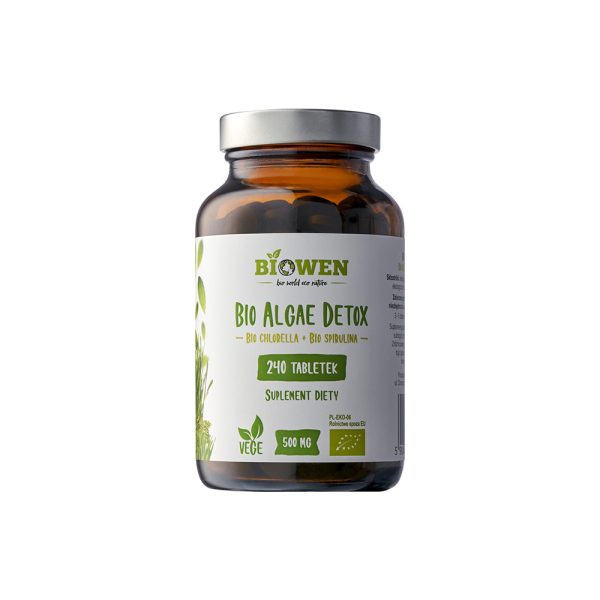 BIO Algae Detox - 500 mg - 240 tabletek