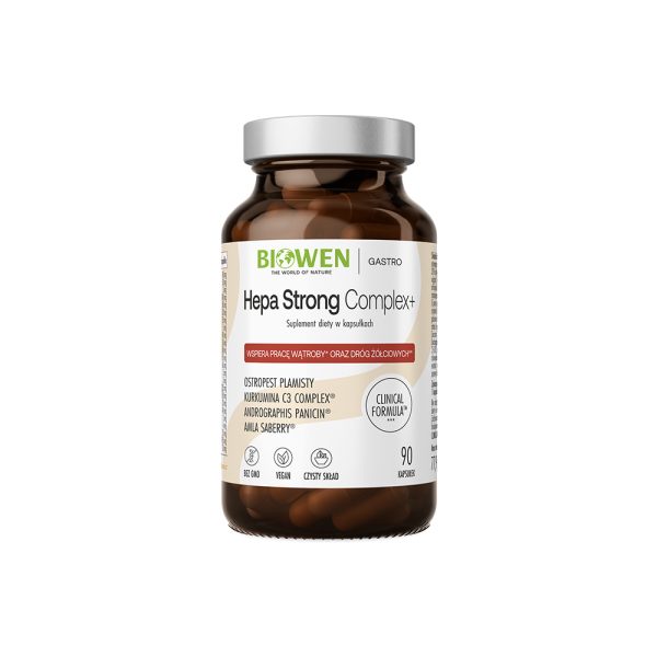 Hepa Strong Complex+ Biowen - 90 kapsułek
