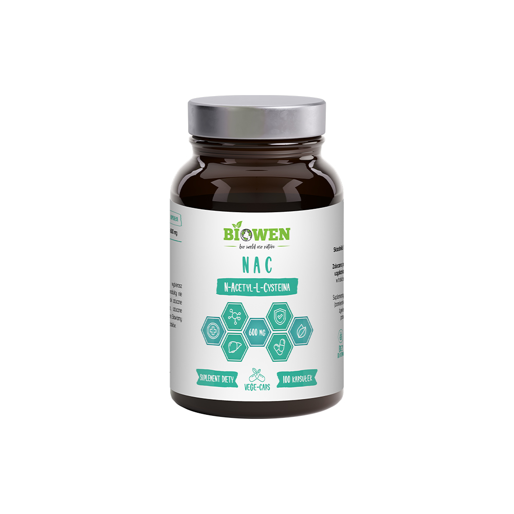 NAC Biowen 600 mg w kapsułkach