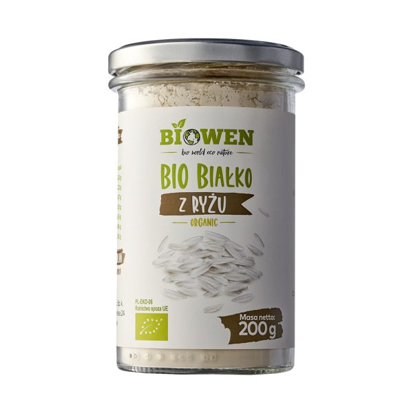 BIO białko z ryżu - 200 g Biowen