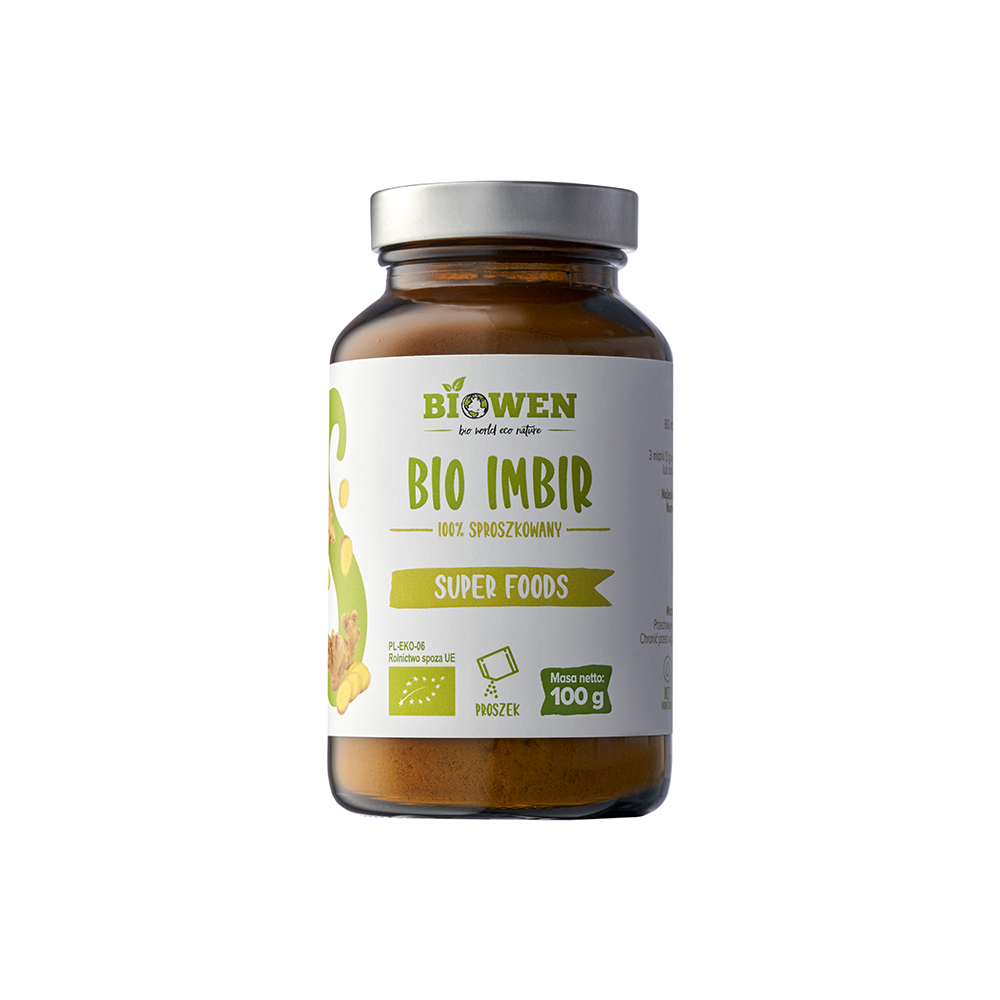 BIO Imbir - 100 g Biowen
