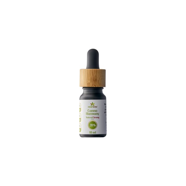 Olej CBD 20% Canna Harmony - 15% CBD + 2% CBDA + 3% CBG Natural Strong 2000 mg - 10 ml - obrazek 12