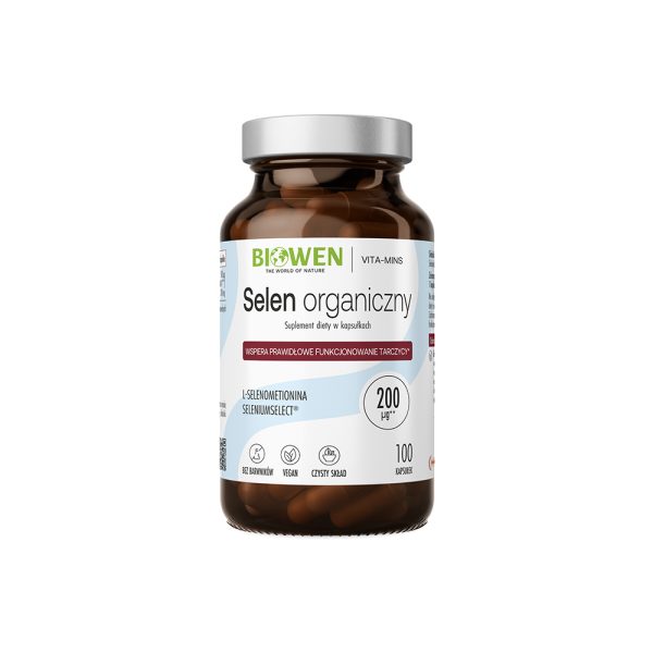 Selen organiczny Biowen - 100 kapsułek