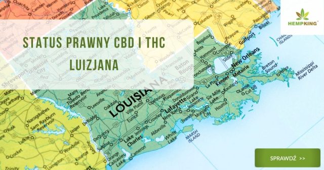 Status prawny CBD i THC Luizjana - obrazek wyróżniający