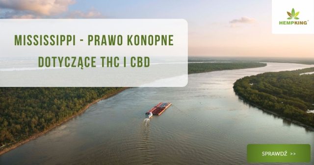 Mississippi - prawo konopne dotyczące THC i CBD - obrazek wyróżniający