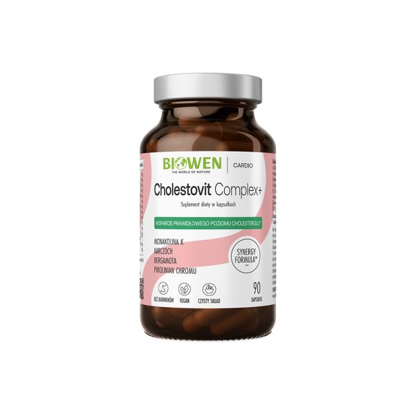Cholestovit Complex+ | na cholesterol | Biowen - 90 kapsułek