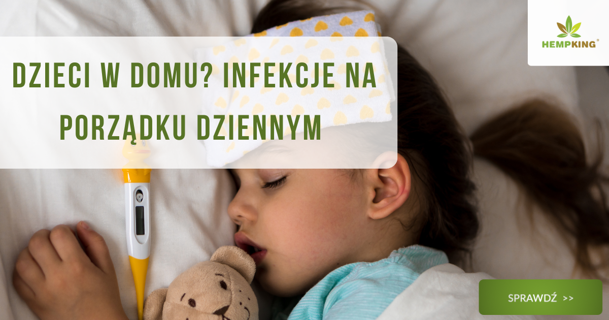 Dzieci w domu? Infekcje na porządku dziennym - obrazek wyróżniający