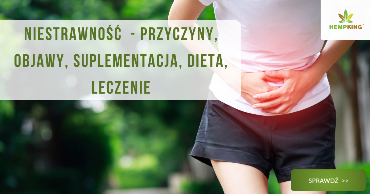 Niestrawność - przyczyny, objawy, suplementacja, dieta, leczenie - obrazek wyróżniający