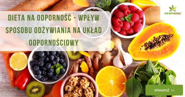 Dieta na odporność - wpływ sposobu odżywiania na układ odpornościowy - obrazek wyróżniający