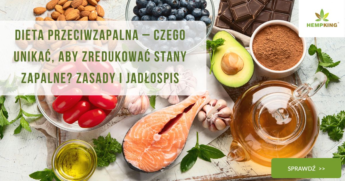 Dieta przeciwzapalna – czego unikać, aby zredukować stany zapalne Zasady i jadłospis - obrazek wyróżniający