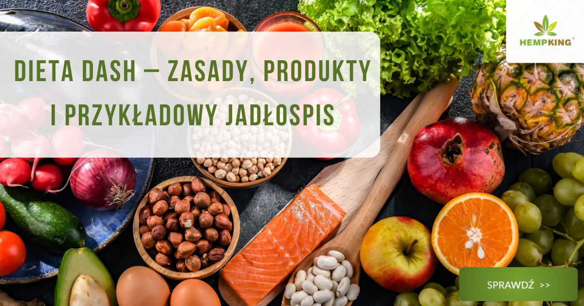 Dieta DASH zasady, produkty i przykładowy jadłospis - obrazek wyróżniający