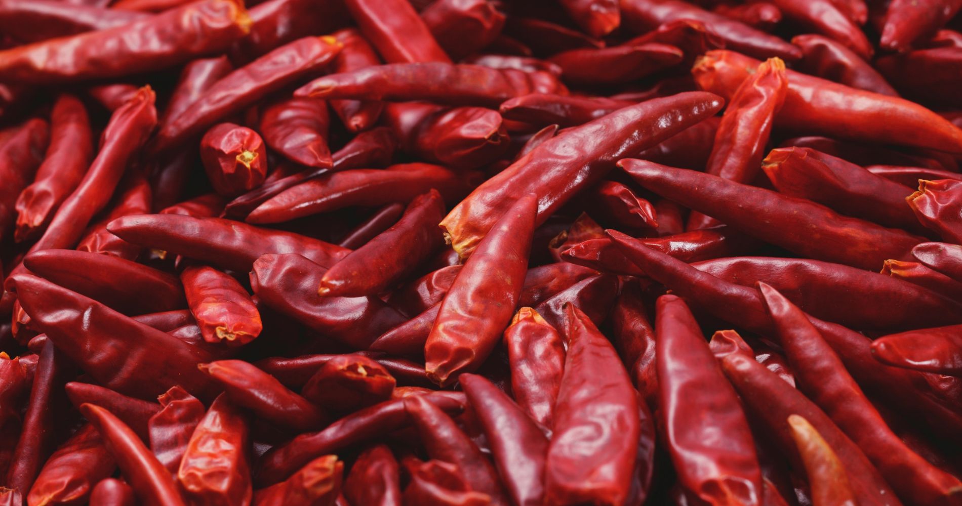 Suszone papryczki chili – naturalne źródło kapsaicyny.