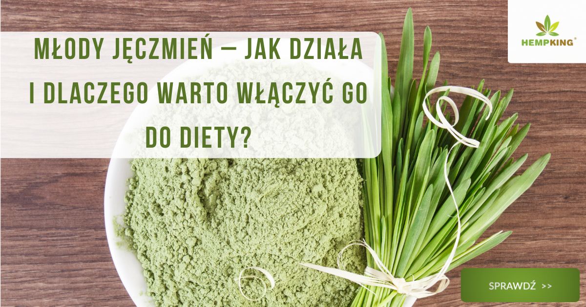 Młody jęczmień - jak działa - obrazek wyróżniający