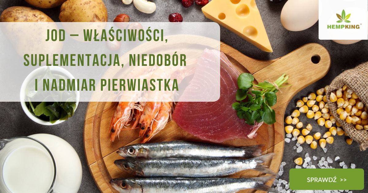 Jod – właściwości, suplementacja, niedobór i nadmiar pierwiastka - obrazek wyróżniający