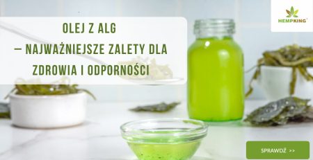 Olej z alg–najważniejsze zalety dla zdrowia i odporności - obrazek wyróżniający