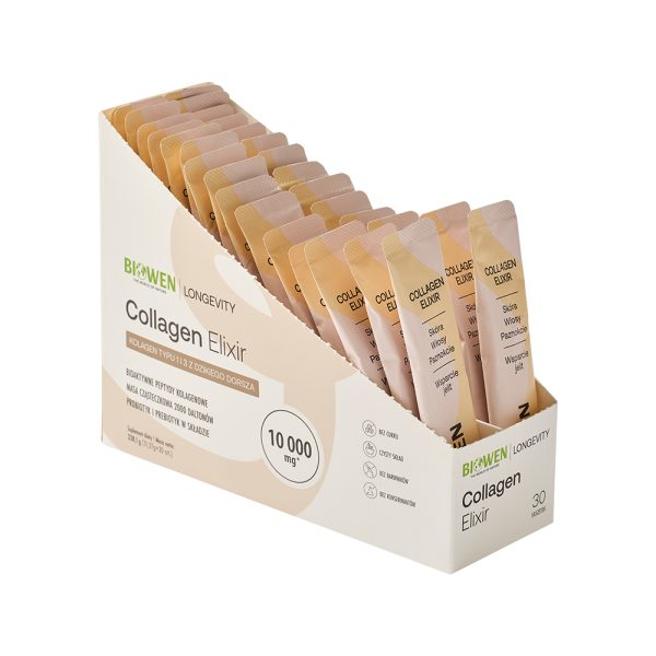 Kolagen w saszetkach - Collagen Elixir Biowen - obrazek 2