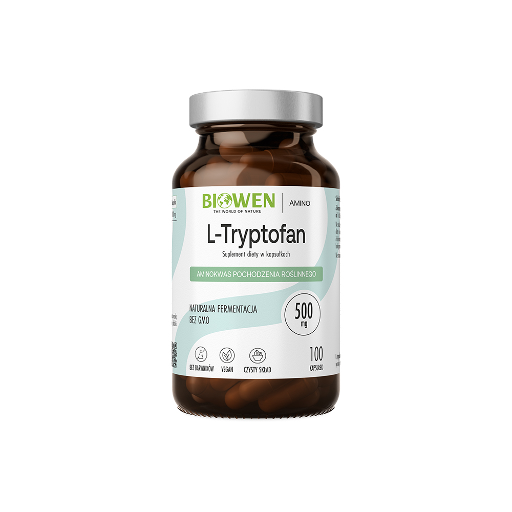 Biowen L-Tryptofan - 100 kapsułek