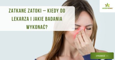 Zatkane zatoki - kiedy do lekarza - obrazek wyróżniający