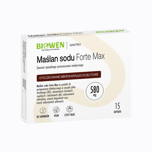 Maślan SOdu Biowen 15 kaps