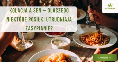Kolacja a sen - obrazek wyróżniający