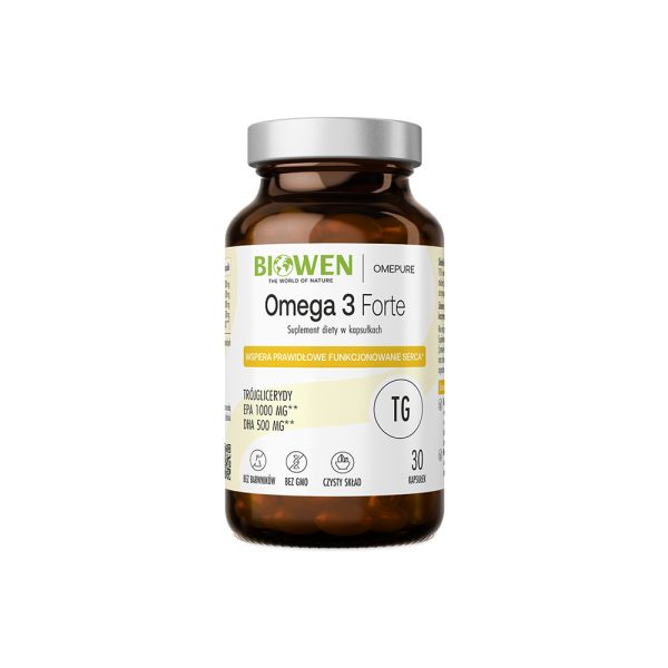 Omega 3 Forte Biowen 30 kapsułek - obrazek 1