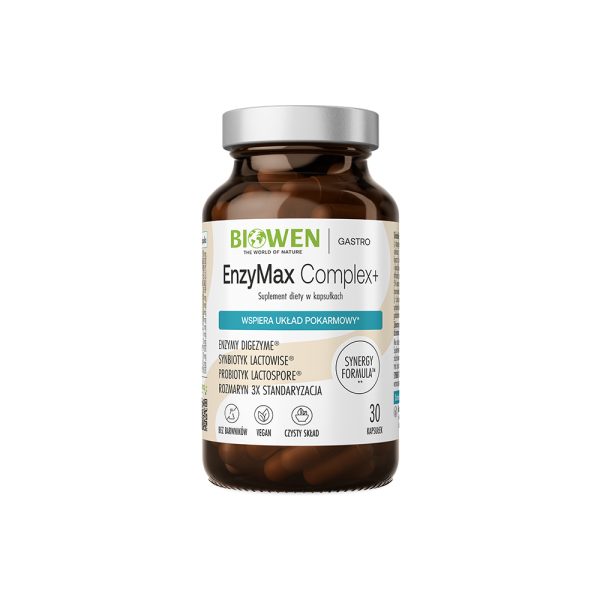 EnzyMax Complex+ Biowen 30 kapsułek - obrazek 1