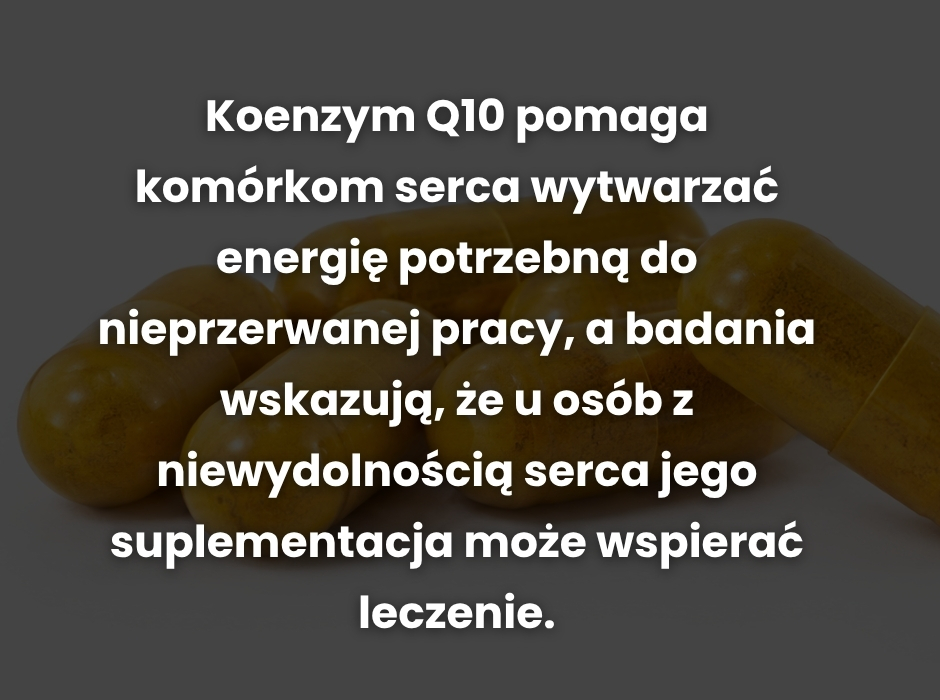 Koenzym Q10 - infografika
