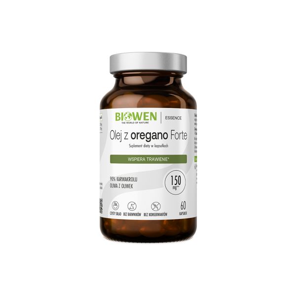 Olej z oregano Forte Biowen 60 kapsułek - obrazek 1